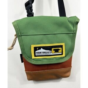 Mountainsmith Trippin Pouch Messenger Bag Green Brown Cordura Everyday Carry